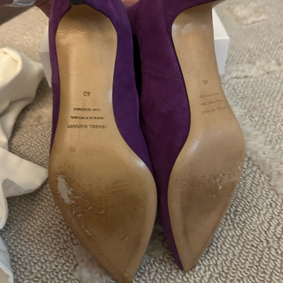 Isabel Marant beautiful suede bootie - Picture 3 of 5